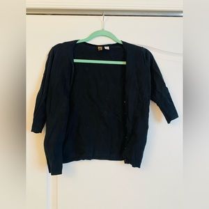 Nordstrom women’s black cardigan size small